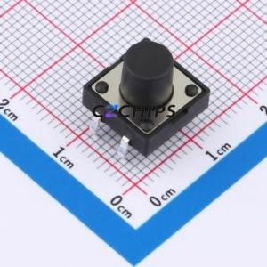 TSA12111-095B512BA Tactile Switch Through hole-4P,11.7x11.5mm Switch Single Pole Single Throw Round Button 2.8N 11.7mm - Product Image 1
