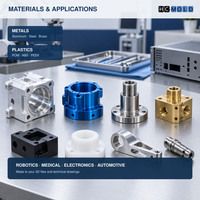 Fabrication sur mesure de pièces métalliques et plastiques de précision par usinage CNC, fabricant OEM