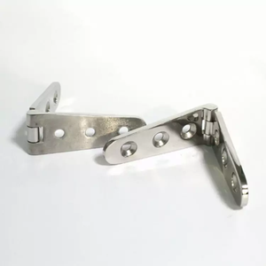 Charnière professionnelle de sangle de porte bout à bout détachable en acier inoxydable poli de qualité marine - Product Image 6