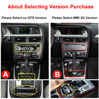STWEI para Audi A4 B8 A5 2009-2016, Reproductor Multimedia de Video para Auto con Android 15, Pantalla de 12.8 Pulgadas, Carplay Inalámbrico, 4G WIFI, Qualcomm 6115