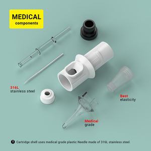 Aghi per cartucce per tatuaggi monouso a membrana ago Sterile per rivestimento rotondo adatto per tatuatori professionali - Product Image 5