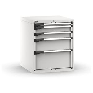 Cómoda Fami Master gris de 5 cajones con extensión completa 714x726x850mm - Product Image 1