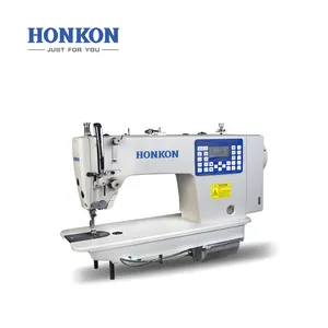 New design HK-A92S Fully automatic computer direct drive industrial straight stitch sewing machine lockstitch