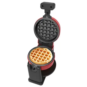 Máquina elétrica mini personalizada para fazer waffles profundos