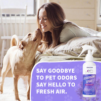 Spray Désodorisant pour Animaux de Compagnie Marque Privée OEM, Extrait Végétal Naturel pour Chiens et Chats, Élimine les Mauvaises Odeurs, Parfum Frais, Toilettage des Animaux, Logo Personnalisé