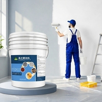 Peinture de mur intérieur blanc mat d'excellente qualité, peinture de latex de mur intérieur