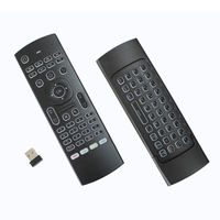 Télécommande rétroéclairée Android MX3 2.4G, mini clavier sans fil infrarouge, souris aérienne
