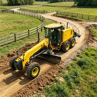 Niveleuse articulée avec moteur Cummins 6CTAA8.3 pour la construction routière