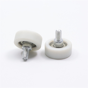 M6X26X10*23mm 626z 626zz Bearing with M6 Screw Thread <strong>Small</strong> Sliding Door Nylon Wheels Glass Fiber Shower Room <strong>Pulley</strong> - Product Image 5