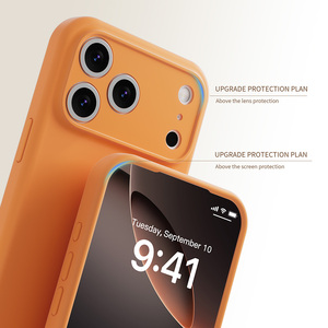 เคสโทรศัพท์ซิลิโคนเหลวพรีเมียม S042 ฝาหลังแบบแม่เหล็กสำหรับ iPhone 17 16 15 Pro Max Air เคสโทรศัพท์ซิลิโคน - Product Image 4