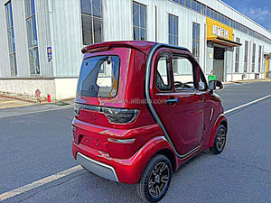 Elektrische stadsauto 3-zits EV7 EEC-certificaat 45 km/u max. snelheid linksgestuurd straatlegaal microvoertuig EU hydraulische schijfremmen - Product Image 5
