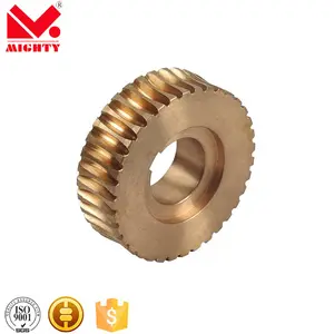 CNC Machining Customized High quality Brass and Steel Worm Gear and Shaft For Mechanical Components