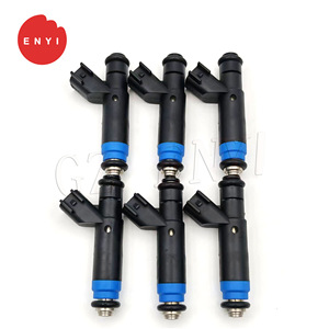 Injecteur de carburant Fj957 pour moteur Ford 3.0L, pièce automobile avec joint bleu et corps noir - Product Image 5