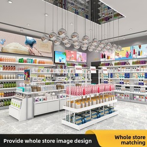 Vitrine de présentation de cosmétiques pour produits de soin de la peau, salons de beauté, studios d'échantillons et magasins maternité-bébé - Étagère de présentation - Product Image 3
