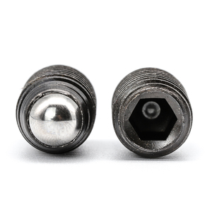 10 unids/bolsa 12,9 grado negro acero al carbono hexagonal conjunto de punta de bola <span class=keywords><strong>tornillo</strong></span> resorte bola émbolo <span class=keywords><strong>tornillo</strong></span> prisionero M3 M4 M5 M6 M8 M10 M12 - Product Image 6
