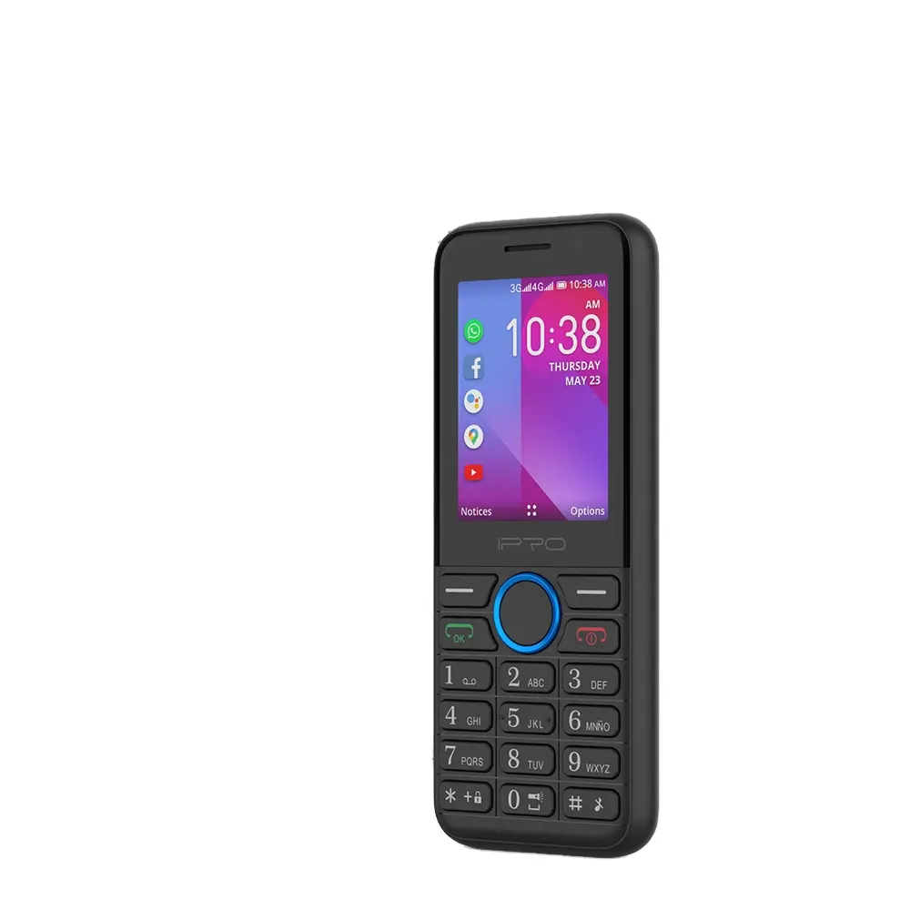 Nuovo telefono cellulare K2 1.8 pollici Dual SIM Card Bar 3G 4G Feature tastiera telefono