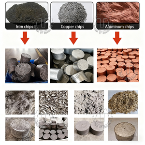 เครื่องอัดแท่งไฮดรอลิกสำหรับเครื่องอัดก้อนชิปอลูมิเนียม - Product Image 4