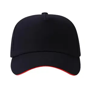 Мода высокого качества 6 панелей на заказ Вышивка Логотип бейсбольные кепки