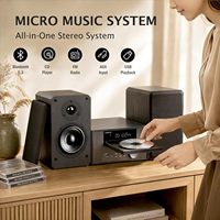 Système stéréo de haute qualité pour radio FM, lecteur USB et CD, haut-parleur puissant de 100 W