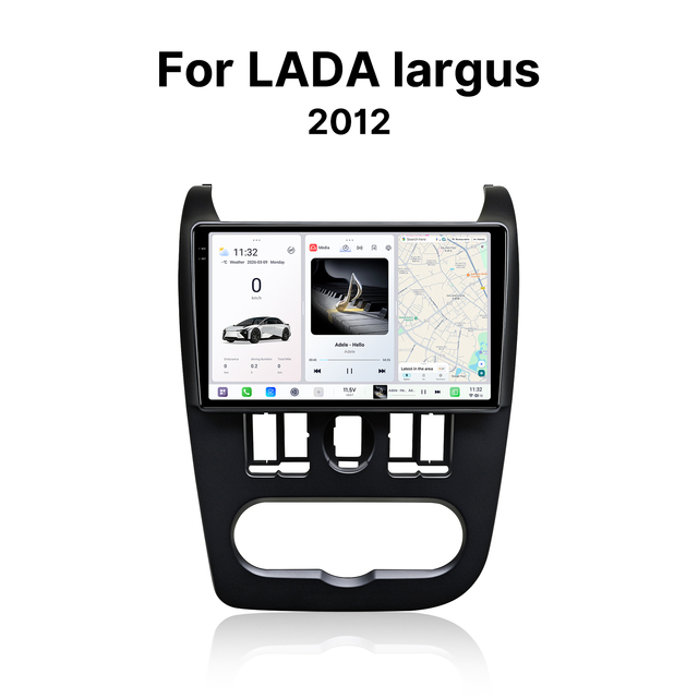 Youducar for Lada Largus 2012 Android Car Radio DVD Player Head Unit Navigation Wireless CarPlay Car Stereo Accessories