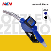 Buse automatique MSN pour remplissage visuel de carburant, filetage d'entrée 3/4 po, précision ±0,5%