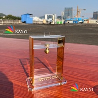 Juego de Mayim Achronim de Lucite Dorado Personalizado con Palabras Hebreas en 3D, Taza de Lavado de Manos de Acrílico con Cuenco