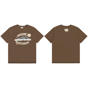 Camisetas de moda para hombre, estilo pulóver, con efecto desgastado, al por mayor, oversize, con lavado vintage, efecto desgastado, estilo Stone Planet, lisas - Product Image 4