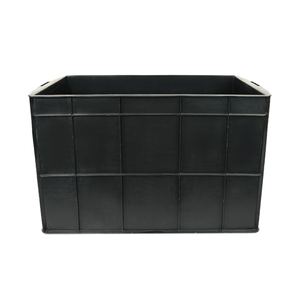 Tourtop HDPE có thể gập lại và đóng mở sống gia cầm vận chuyển thùng rắn thiết kế hộp cho mục đích lưu trữ - Product Image 2