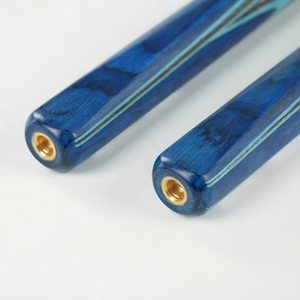 Taco de billar de madera de fresno azul, 3/4 articulado, para snooker y pool, 1450mm, ligero, de 2 piezas, TP-C2203 - Product Image 1