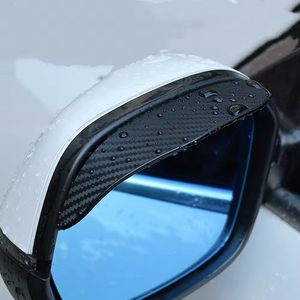 2 protectores retráctiles impermeables de PVC para espejos laterales de coche, visera de lluvia para retrovisor lateral - Product Image 5