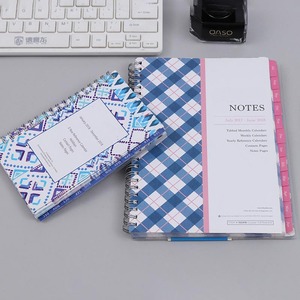 Cá Nhân Tùy Chỉnh Xoắn Ốc Cuộn Dây Ràng Buộc Lưu Ý <span class=keywords><strong>Pad</strong></span> Đục Lở Lá Ràng Buộc Với Chủ Đề May Giấy Bìa - Product Image 3