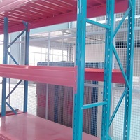 Système de rayonnage à palettes robuste à trois montants avec verrou de sécurité et conception renforcée – Vente directe usine