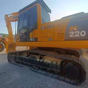 Excavadora Hidráulica PC220 de Alto Rendimiento, Usada, de 22 Toneladas, Segunda Mano, Lista para Venta, Origen Japón, Motor con 1 Año de Garantía - Product Image 2