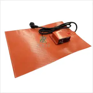 200L Drum Heater Flexible Silicon Rubber Heating Pad Heating Element For Oil Drum