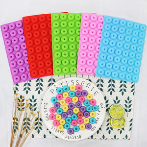 Minimoldes de silicona de grado alimenticio, respetuosos con el medio ambiente, <span class=keywords><strong>para</strong></span> Chocolate, Donut, dulces de goma - Product Image 5