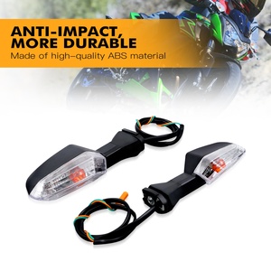 Bevinsee 12V 10W đèn báo rẽ màu hổ phách cho Kawasaki klz versys 1000 2012-2018 <span class=keywords><strong>zrx</strong></span> <span class=keywords><strong>1200</strong></span> 2009-2018 - Product Image 4