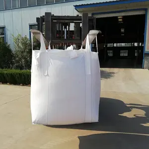중국에서 만든 PP 짠 1 톤 대량 가방 점보 가방 톱밥, 나무 면도, 나무 팔레트 포장 좋은 가격