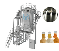 Équipement de séchage par pulvérisation à basse température de qualité alimentaire pour la poudre d'extrait d'engrais d'algues