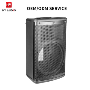 บริการ OEM/ODM ของ HY AUDIO กล่องพลาสติกเปล่าสำหรับลำโพง คุณภาพสูง ขนาด 12 นิ้ว 15 นิ้ว <span class=keywords><strong>ตู้</strong></span>ลำโพงเปล่า - Product Image 1