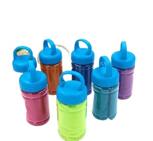 Toalla de gimnasio personalizada de microfibra de secado rápido, toalla súper refrescante de 30x100cm - Product Image 5