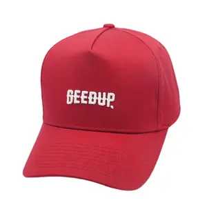 Hohe qualität 5 panel baseball cap hut custom-logo bestickte mode männer und frauen golf kappe