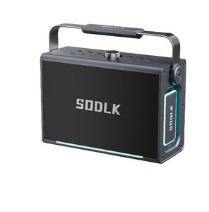 SODLK S1117 200W Karaoke IPX6 altoparlante portatile impermeabile con 2 microfoni Wireless supporta TWS/TF Card/USB/AUX/Live - Product Image 3