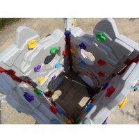Mur d'escalade éducatif en gros pour enfants, équipement de terrain de jeu extérieur pour écoles et parcs d'attractions