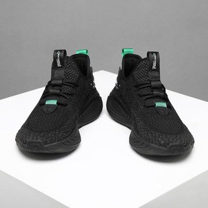Chaussures de course pour hommes, tige en mesh, semelle extérieure en caoutchouc, semelle intermédiaire en EVA, baskets décontractées à semelle épaisse, style printemps - Product Image 1