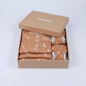 맞춤형 로고 만화 열 여름 통기성 스판덱스 대나무 어린이 홈웨어 아기 소녀 잠옷 어린이 잠옷 세트 - Product Image 3