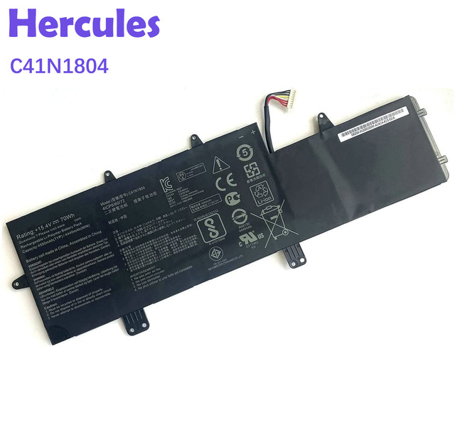 C41N1804 0B200-02980100 0B200-02980200 Laptop Battery for ASUS ZenBook Pro 14 UX480 UX450FD Rechargeable Notebook Batteries