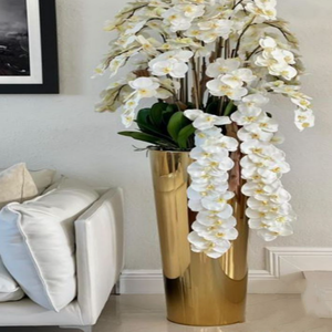 2024 hôtel acier inoxydable Pots <span class=keywords><strong>de</strong></span> fleurs commerciaux modernes grands jardinières en métal pour décor jardin extérieur - Product Image 1