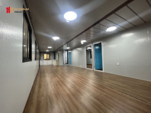 Módulo de Casa de Carpa Contenedor Casas Prefabricadas con Refrigerador Casa <span class=keywords><strong>Blanca</strong></span> Ropa Casas Prefabricadas de Madera - Product Image 4