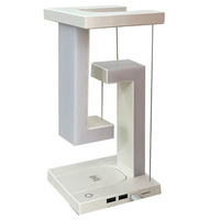 Lampe de table à lévitation magnétique anti-gravité pour bureau d'étude de chambre à coucher