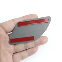 Autocollant de protection de poignée de porte intérieure Tcart en fibre de carbone, accessoires de décoration et de modification intérieure pour C260l